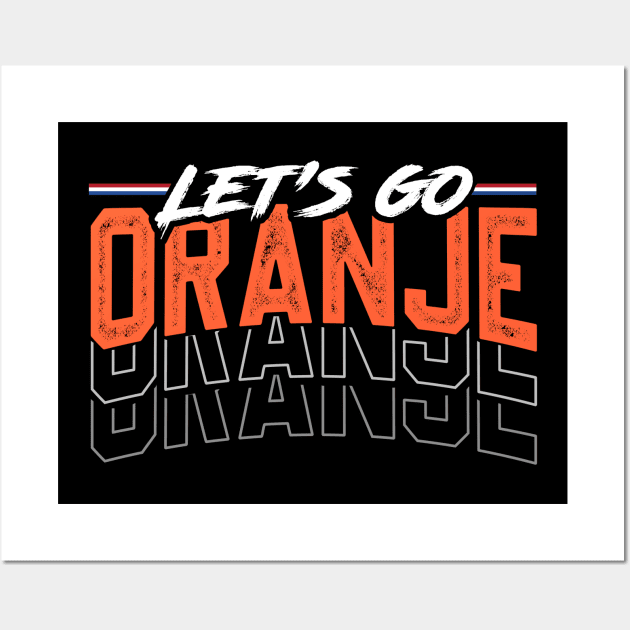 Go Oranje Wall Art by RichyTor